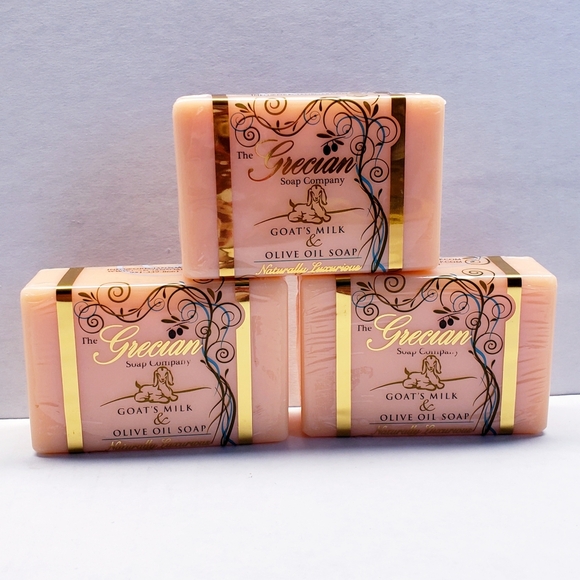 The Grecian Soap LAVENDER Goat's Milk & Olive Oil Natural Beauty Bar, 6 oz(2pck) - Picture 4 of 6